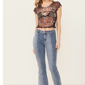 Flare Blue Women's Jeans